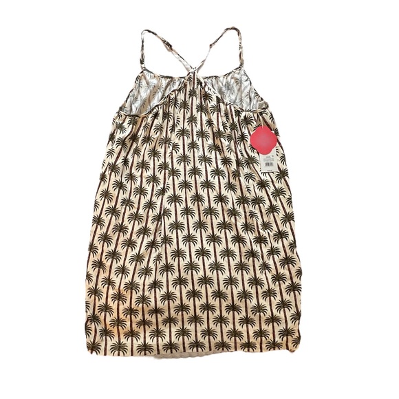 Aguabendita x Target NWT Palm Print Halter Neck Dress - Picture 4 of 11